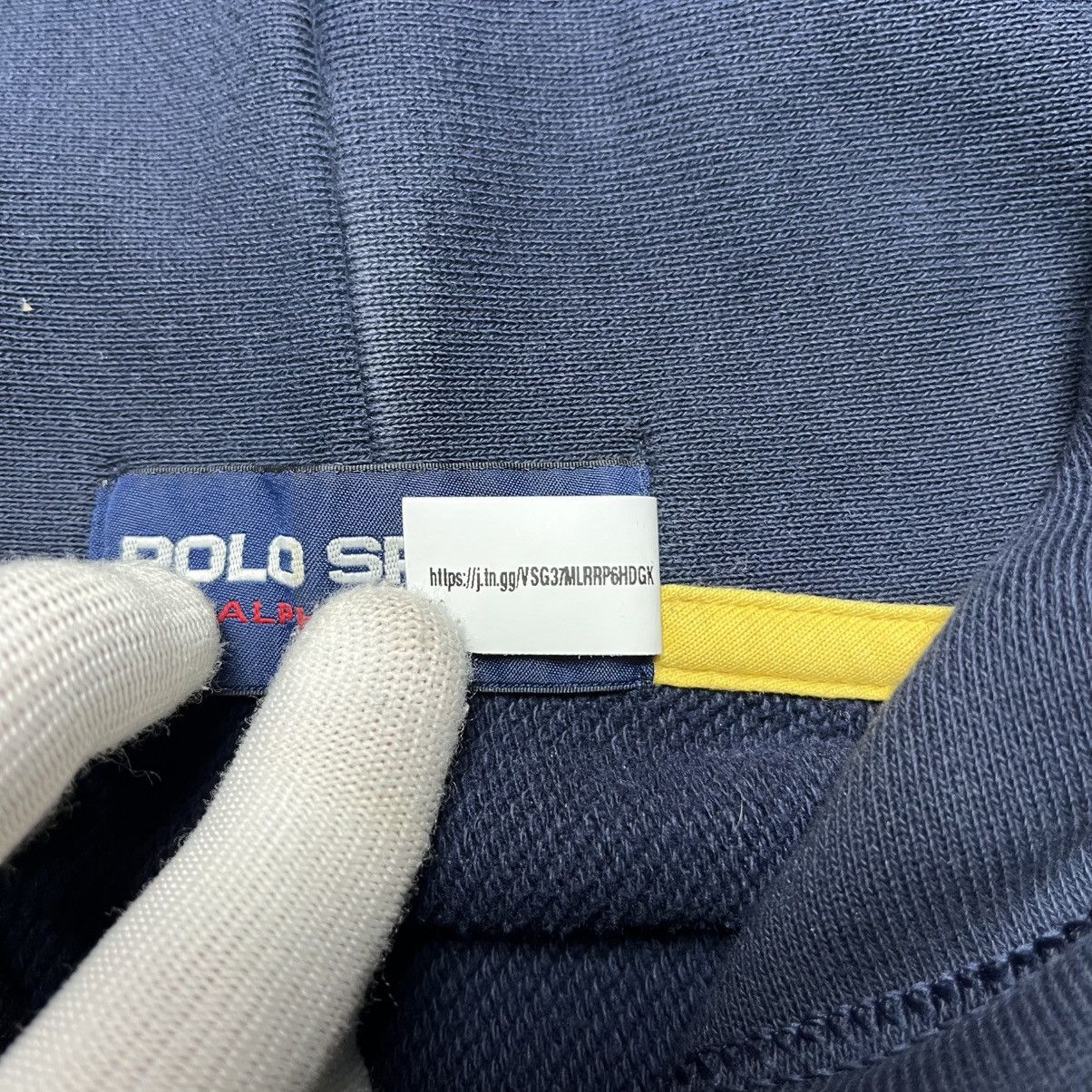 Polo Ralph Lauren Vintage Polo Sport Ralph Lauren Zip Hoodie Streetwear Y2K Size US XXL / EU 58 / 5 - 7 Thumbnail