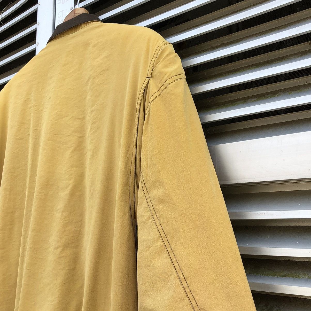 Mario Valentino Vintage Mario Valentino Italy Sun Faded Bomber Jacket Size US L / EU 52-54 / 3 - 15 Thumbnail