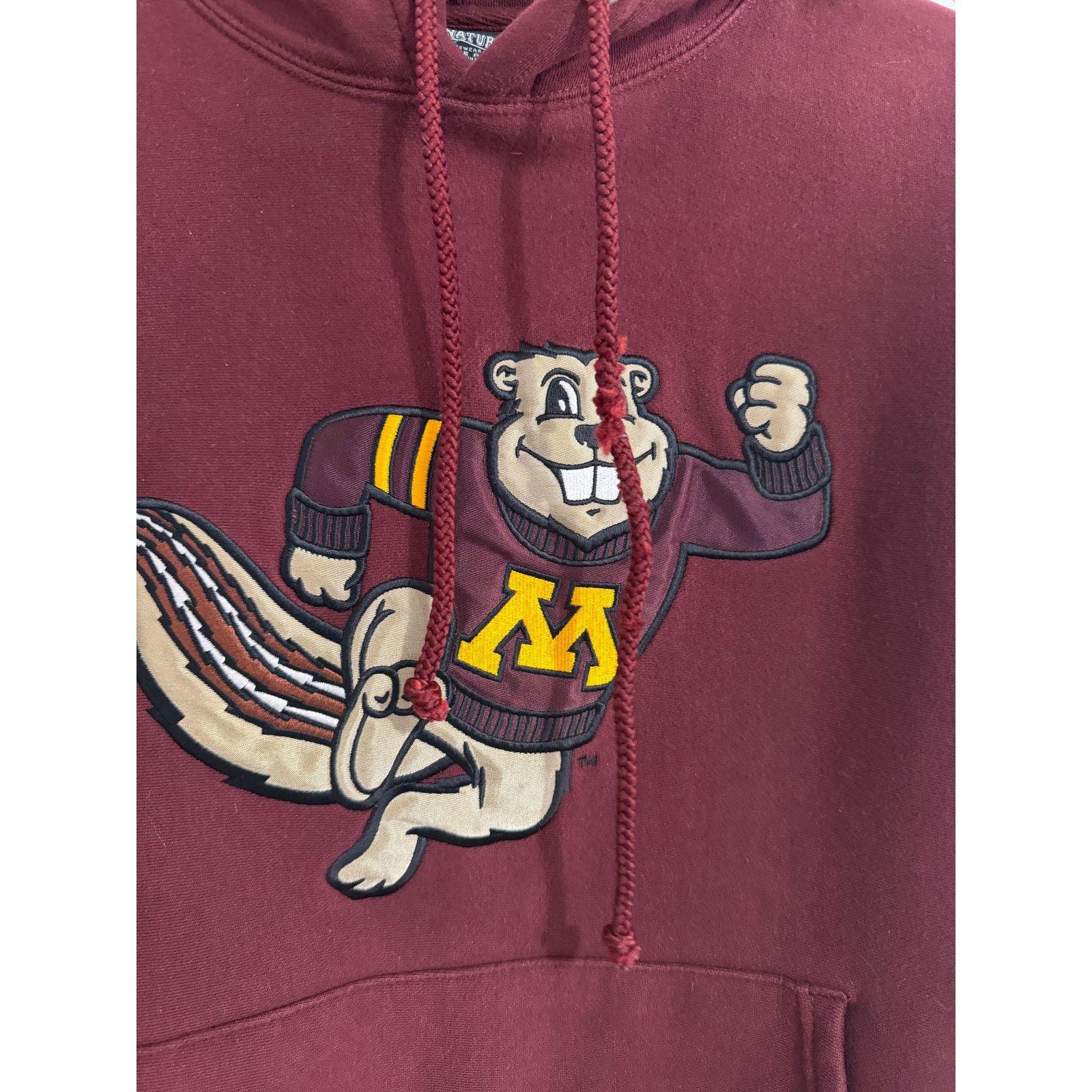 NCAA Minnesota Gophers Stitched Hoodie Sweatshirt Size Small Size US S / EU 44-46 / 1 - 5 Thumbnail