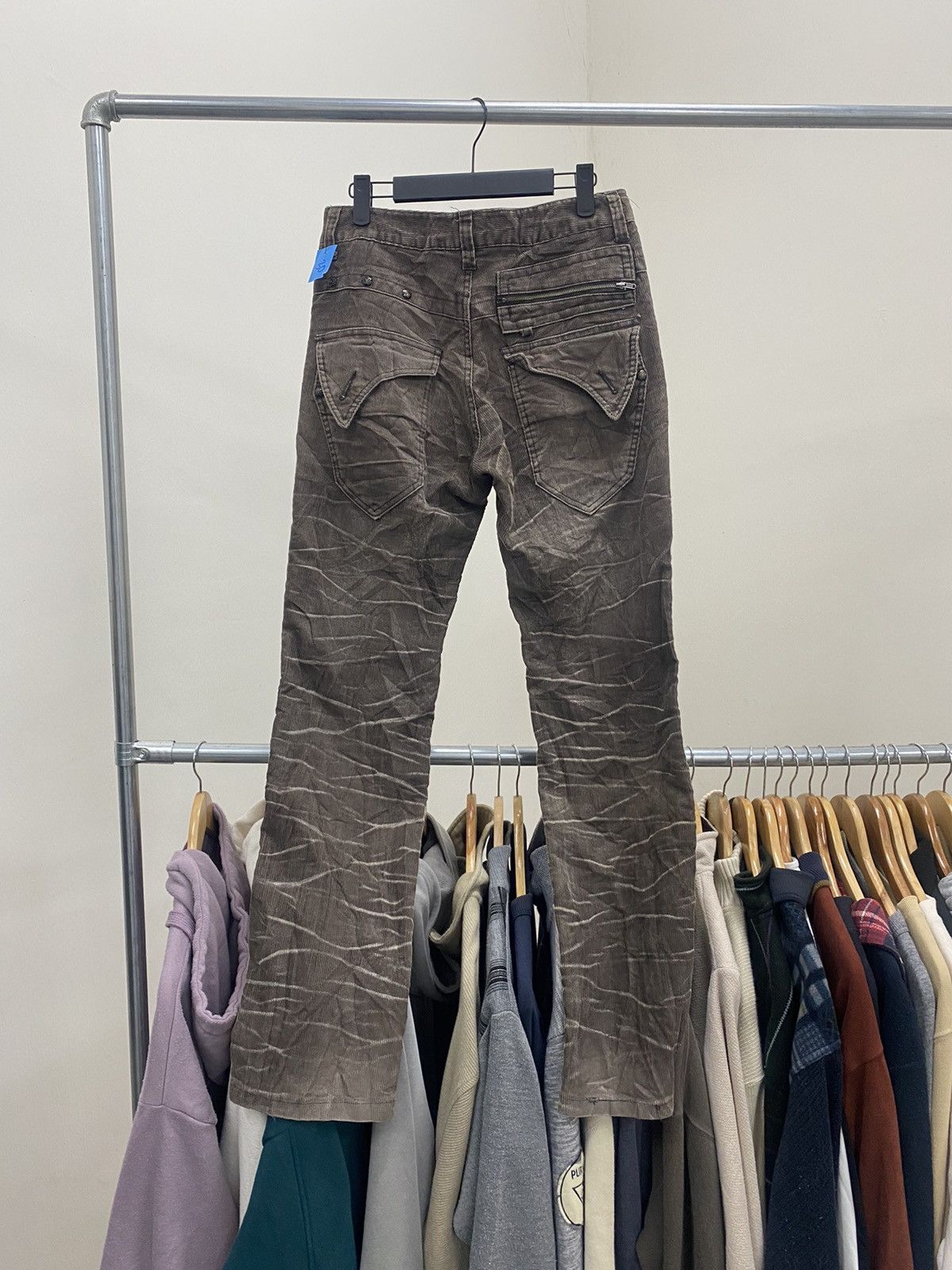 Hysteric Glamour × Japanese Brand × Le Grande Bleu (L.G.B.) BLOW PUNK GRUNGE GOTHIC CLAW CORDUROY PANTS LGB Size US 30 / EU 46 - 17 Thumbnail