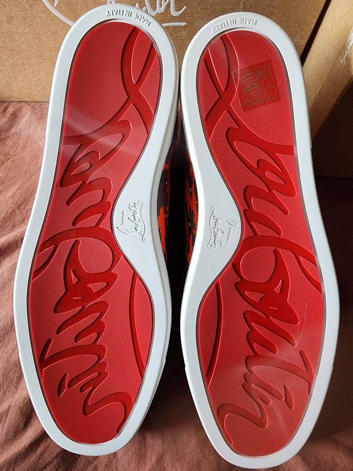 Christian Louboutin New Christian Louboutin Fun Lou Spikes Flat Men’s Size 12.5 Size US 12.5 / EU 45-46 - 6 Thumbnail