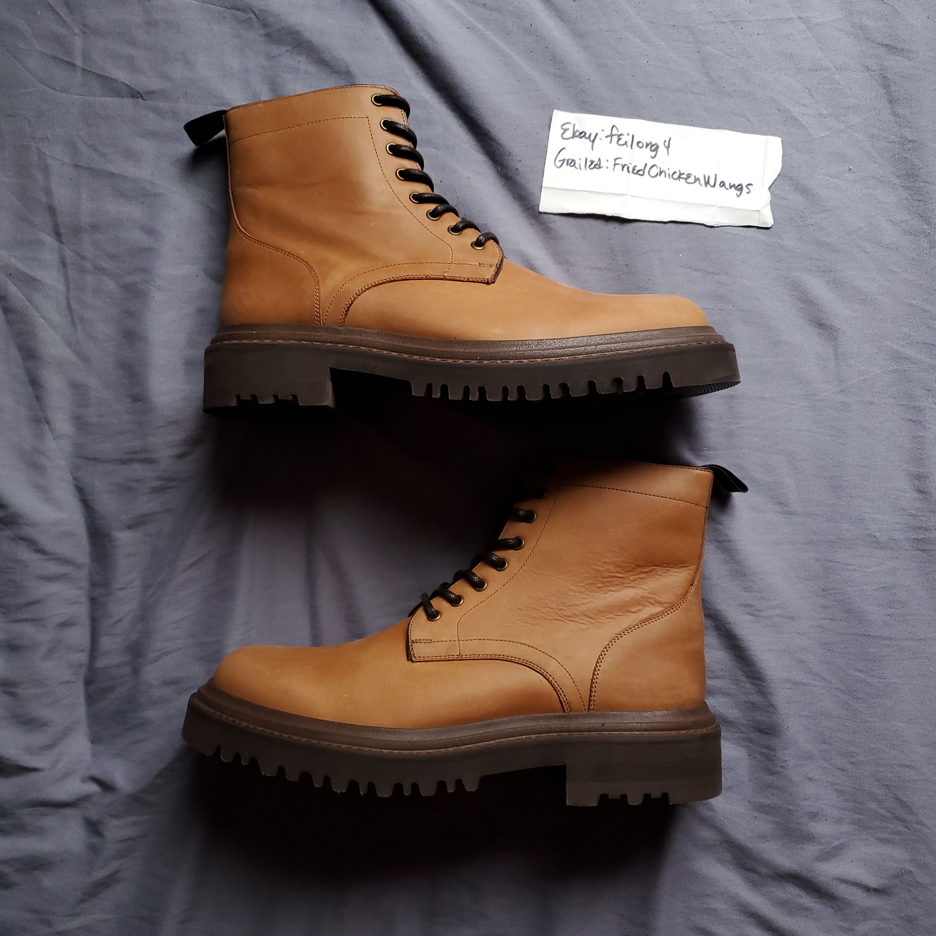 Beckett Simonon Beckett Simonon Mercer Combat Premium Leather Boots Size US 7 / EU 40 - 1 Thumbnail