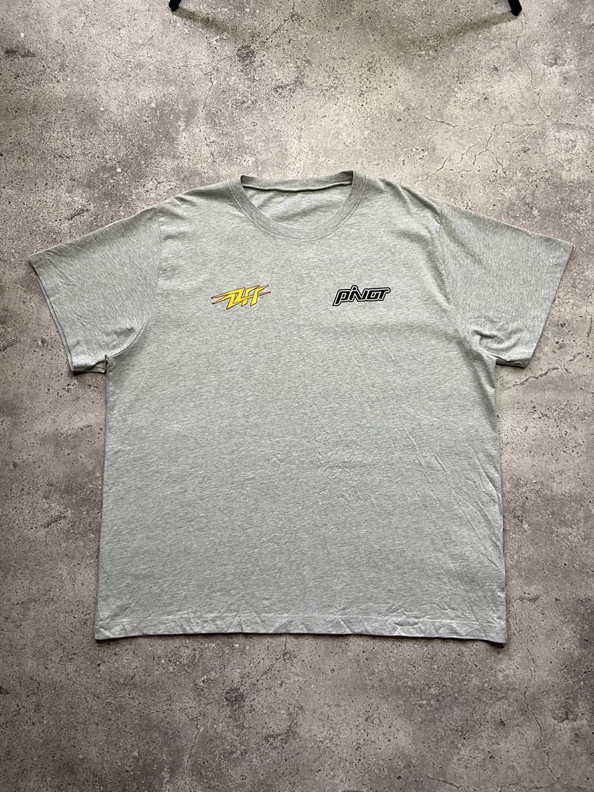 Off-White Off White Pivot Black Thunder Short Sleeve T-Shirt Oversize Size US M / EU 48-50 / 2 - 5 Thumbnail