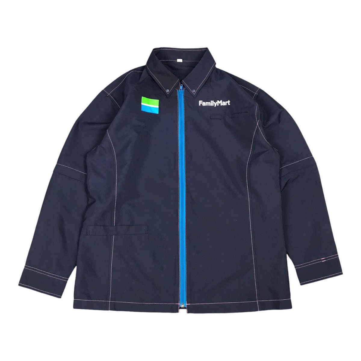 Japanese Brand Family Mart Uniform Japan zip jacket Size US M / EU 48-50 / 2 - 1 Thumbnail