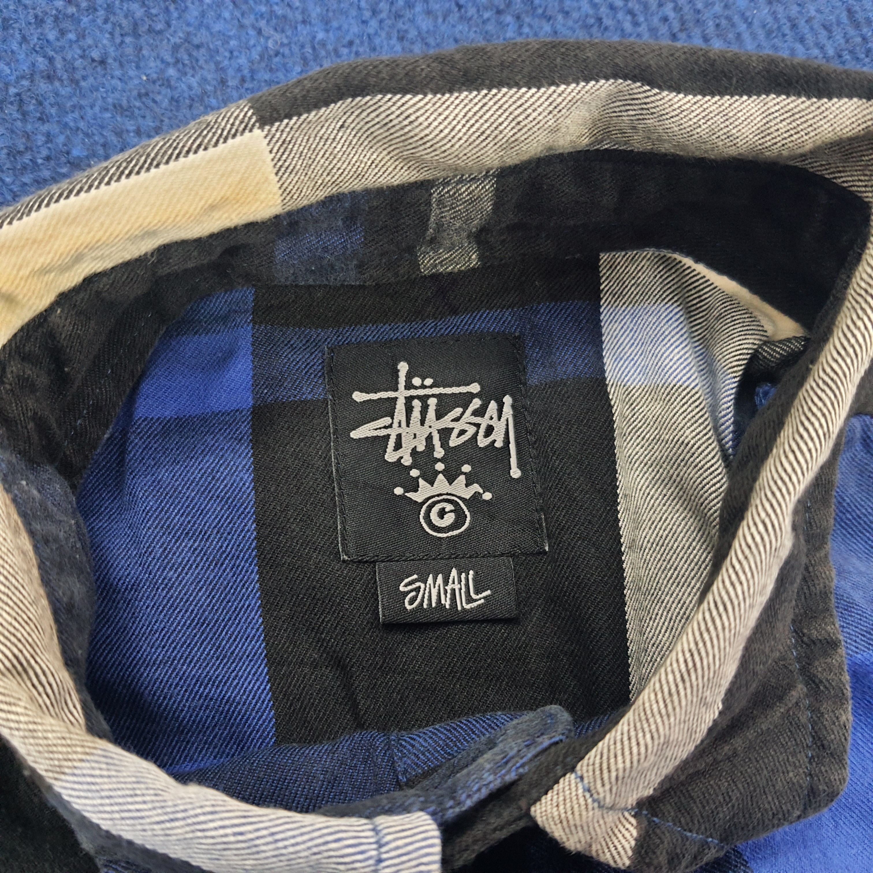 Stussy × Vintage Vintage Stussy Custom Logo Button Shirt Size US M / EU 48-50 / 2 - 5 Thumbnail