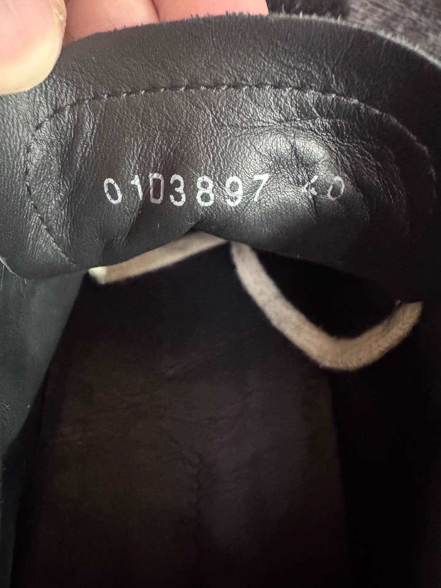 Rick Owens Rick Owens Main Line Black Pony Hair Geobasket Size US 7 / EU 40 - 6 Thumbnail
