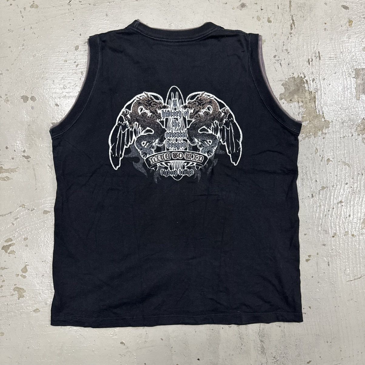 Beauty Beast Beauty:Beast style gothic poem tank top Size US L / EU 52-54 / 3 - 1 Thumbnail