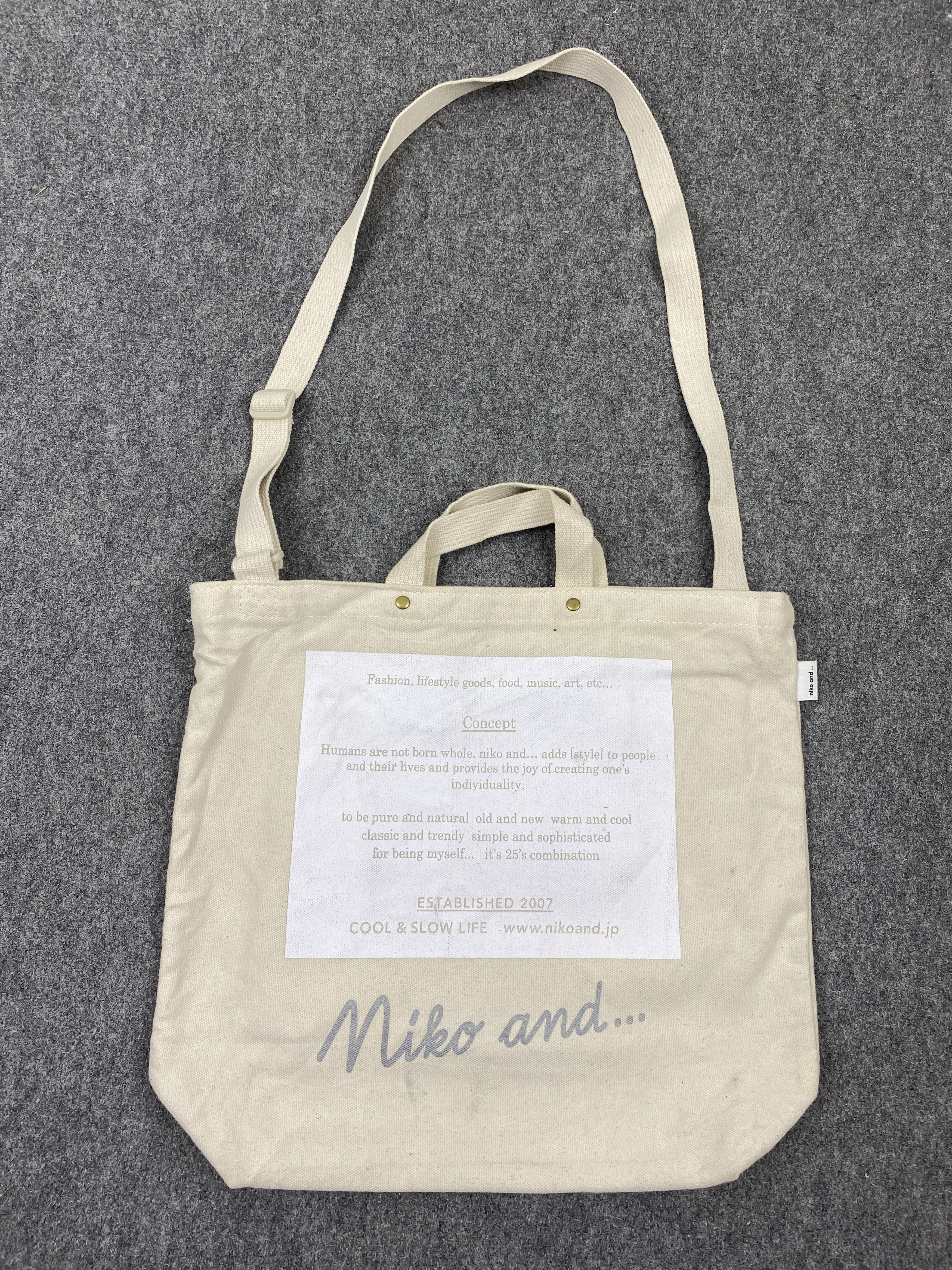Japanese Brand Vintage Niko And... Crossbody Bag BG0185 Size ONE SIZE - 2 Thumbnail