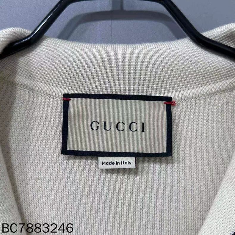 Gucci Gucci Horse buckle navy collar sweater 2504-Nextarrow Size US M / EU 48-50 / 2 - 3 Thumbnail