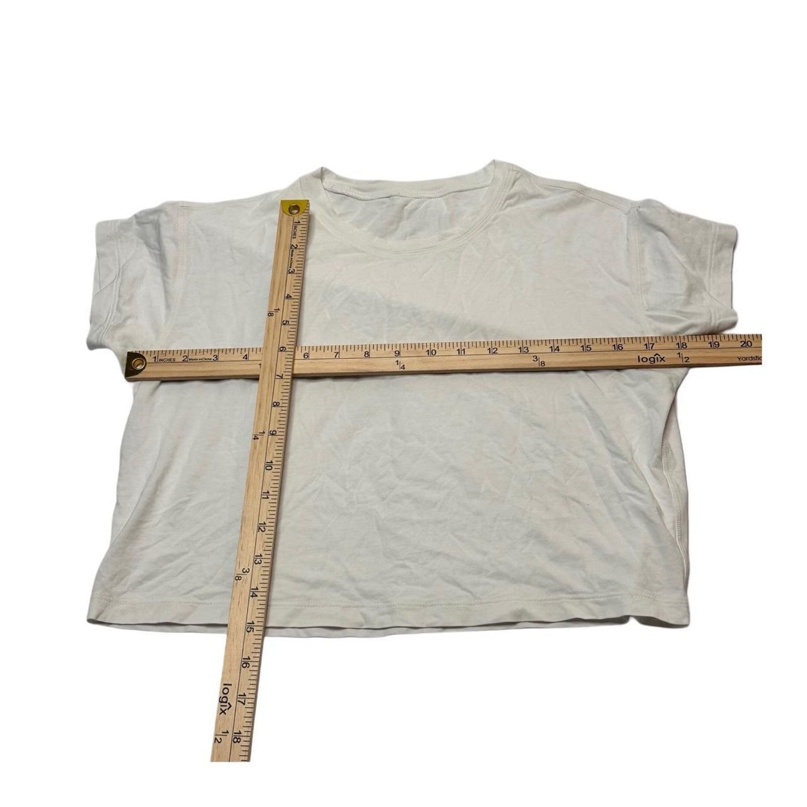 Lululemon Lululemon White T Shirt Size 2 Size XS / US 0-2 / IT 36-38 - 4 Thumbnail