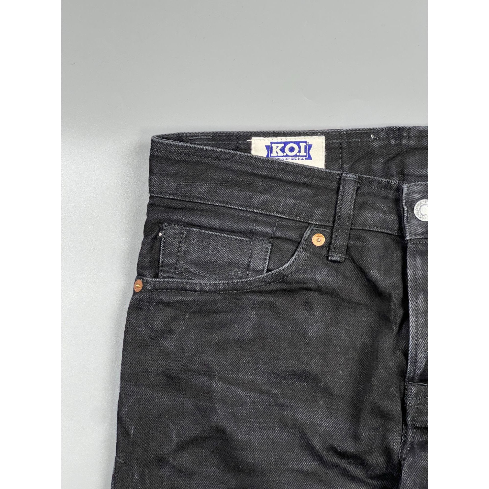 Kings Of Indigo Kings Of Indigo 13 OZ Charles Selvage Denim Jeans (Y0934) Size US 30 / EU 46 - 3 Thumbnail