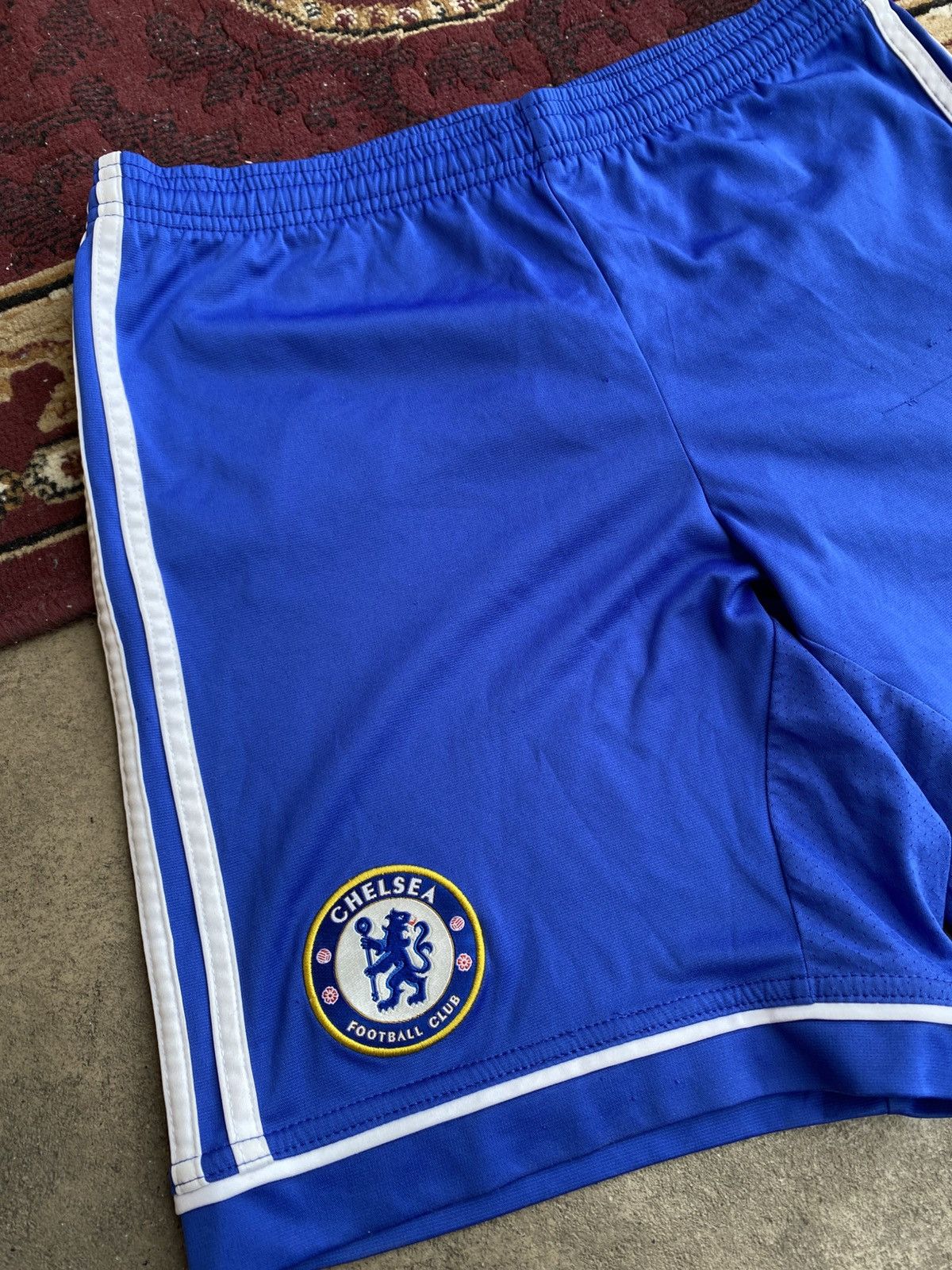 Adidas × Vintage Adidas Chelsea 2012/13 Shorts jersey Home #9 Torres Size US 32 / EU 48 - 3 Thumbnail