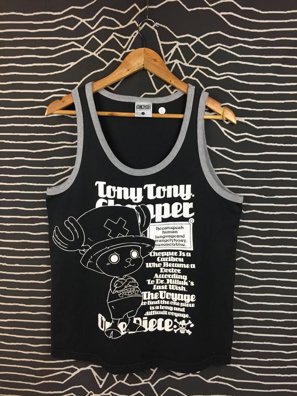 Anime Vtg One Piece Tony Tony Chopper Anime Manga Tank Top Size US M / EU 48-50 / 2 - 1 Thumbnail