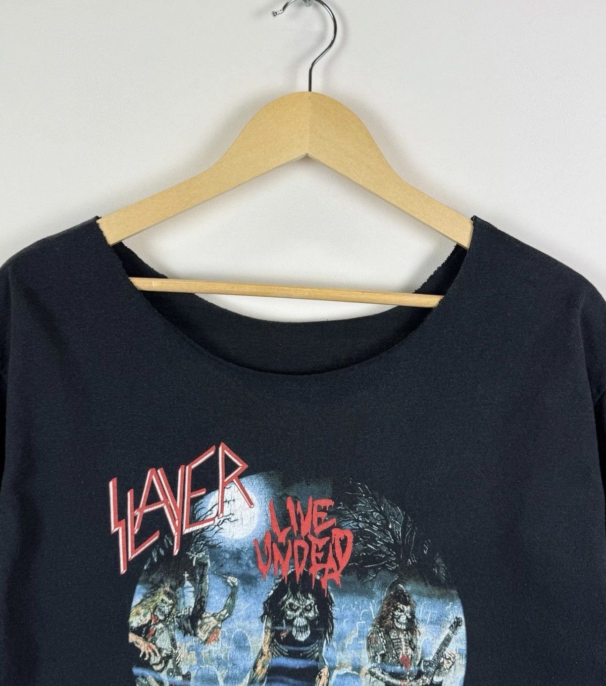 Band Tees Slayer Live Undead 2005 Tour T-shirt Black Rock Band Metal Size US L / EU 52-54 / 3 - 2 Thumbnail
