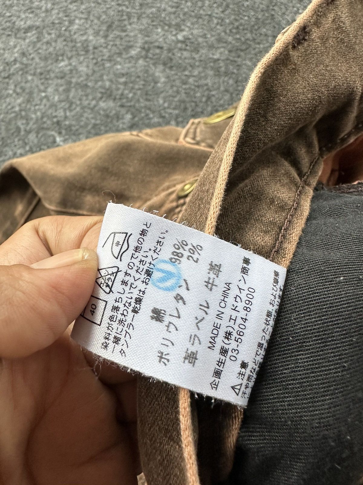 Beauty Beast × If Six Was Nine × Lee Vintage Lee Wide Leg Tapered Nice Faded Colour D254 Size US 32 / EU 48 - 19 Thumbnail