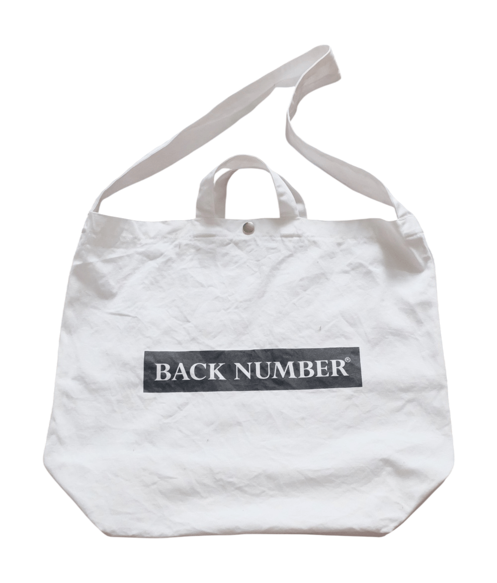 Japanese Brand Back Number Tote Bag Size ONE SIZE - 1 Thumbnail