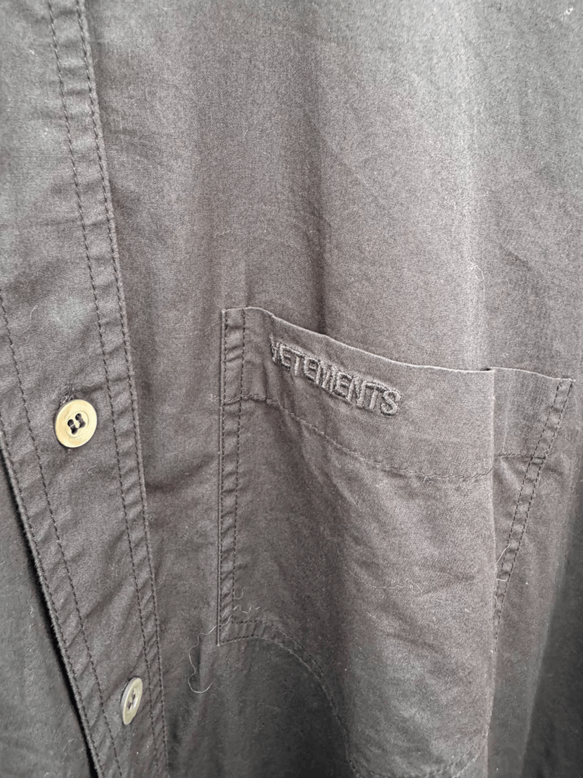 Vetements Vetements 18AW Sample Soviet Double Layers Shirts Size US M / EU 48-50 / 2 - 5 Thumbnail