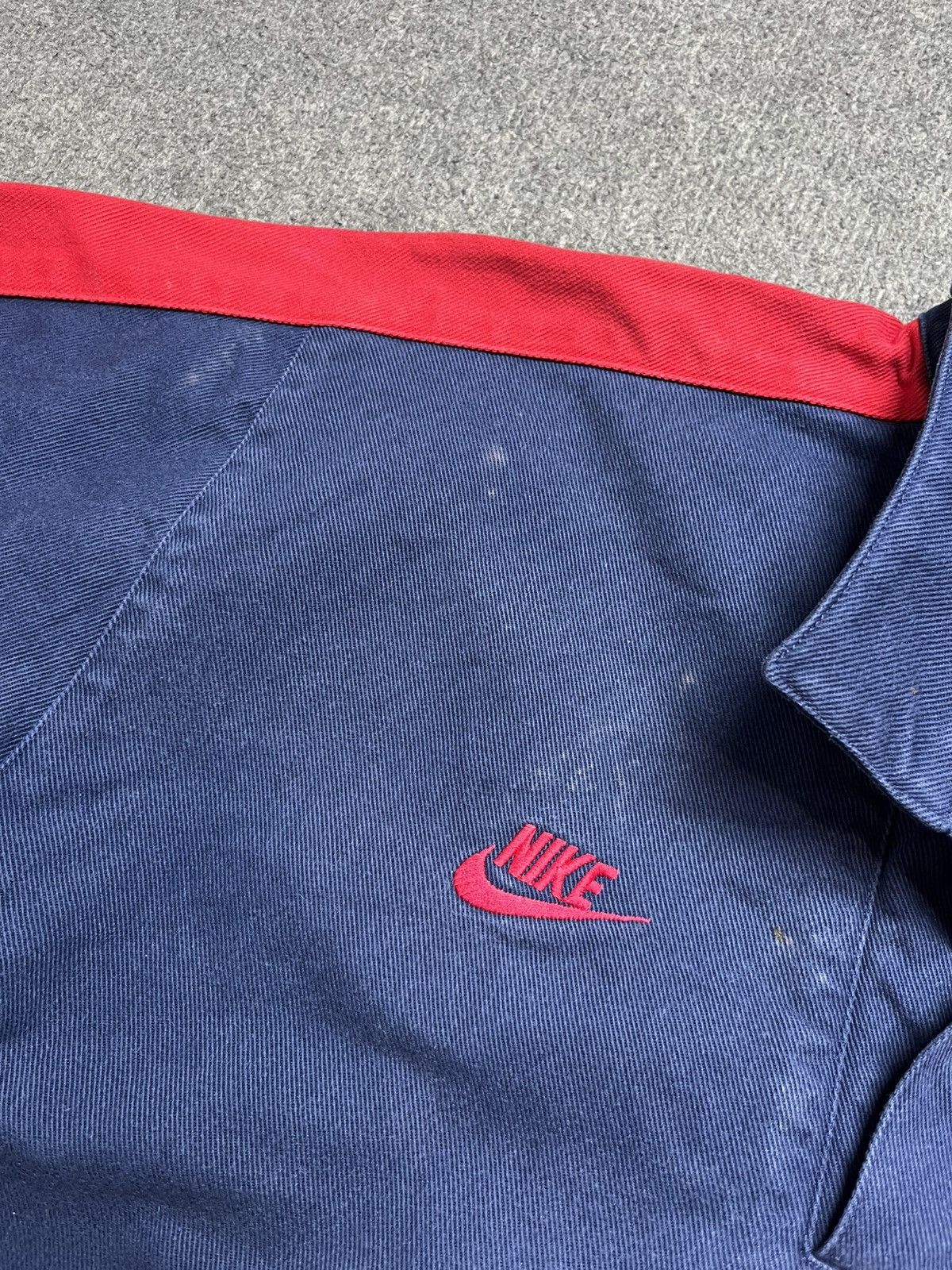 Nike Vintage 90's Nike Arsenal Football Gunners Jacket Size XL Size US XL / EU 56 / 4 - 9 Thumbnail