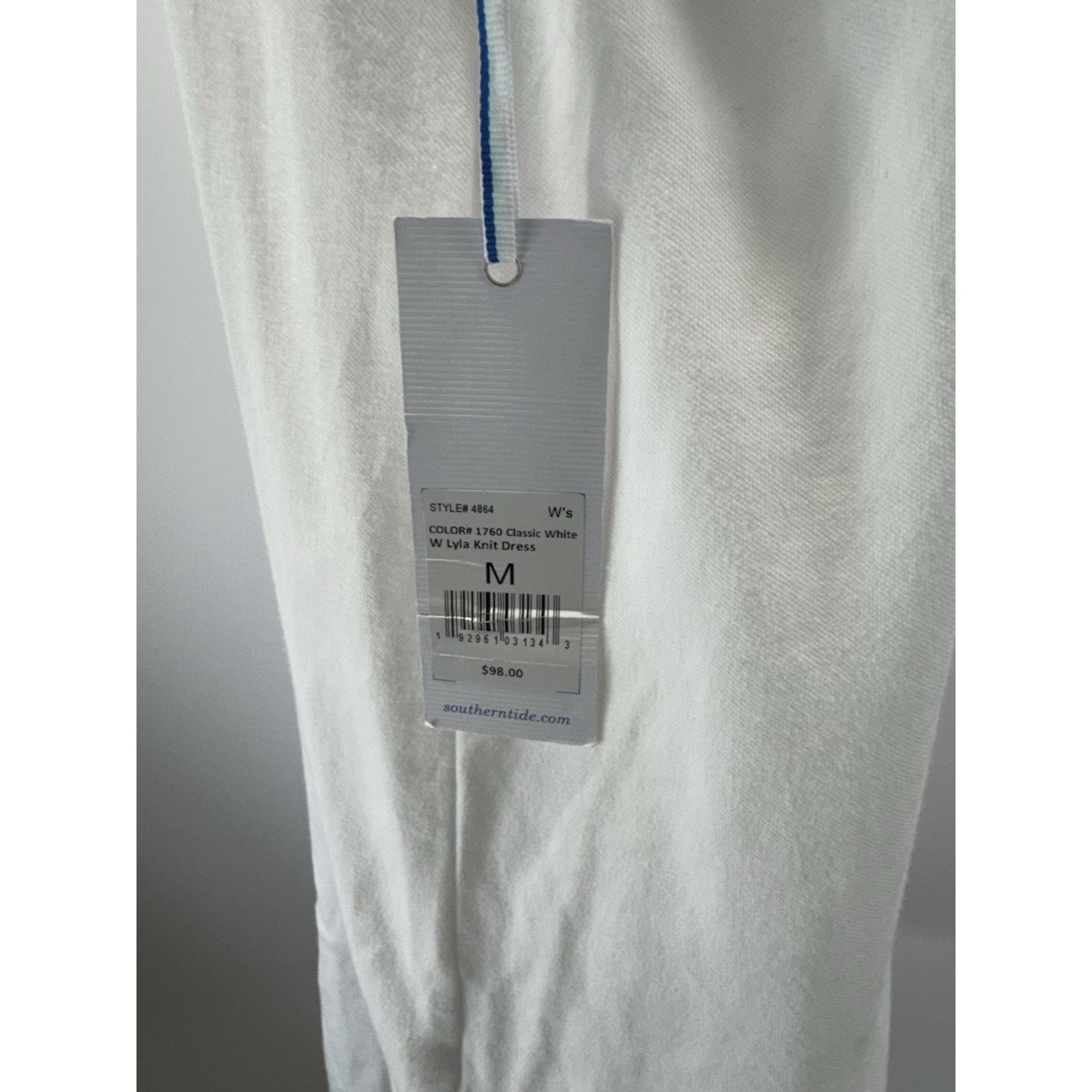 Southern Tide Southern Tide Lyla Knit Marina White Flutter Dress Women’s M Size M / US 6-8 / IT 42-44 - 5 Thumbnail