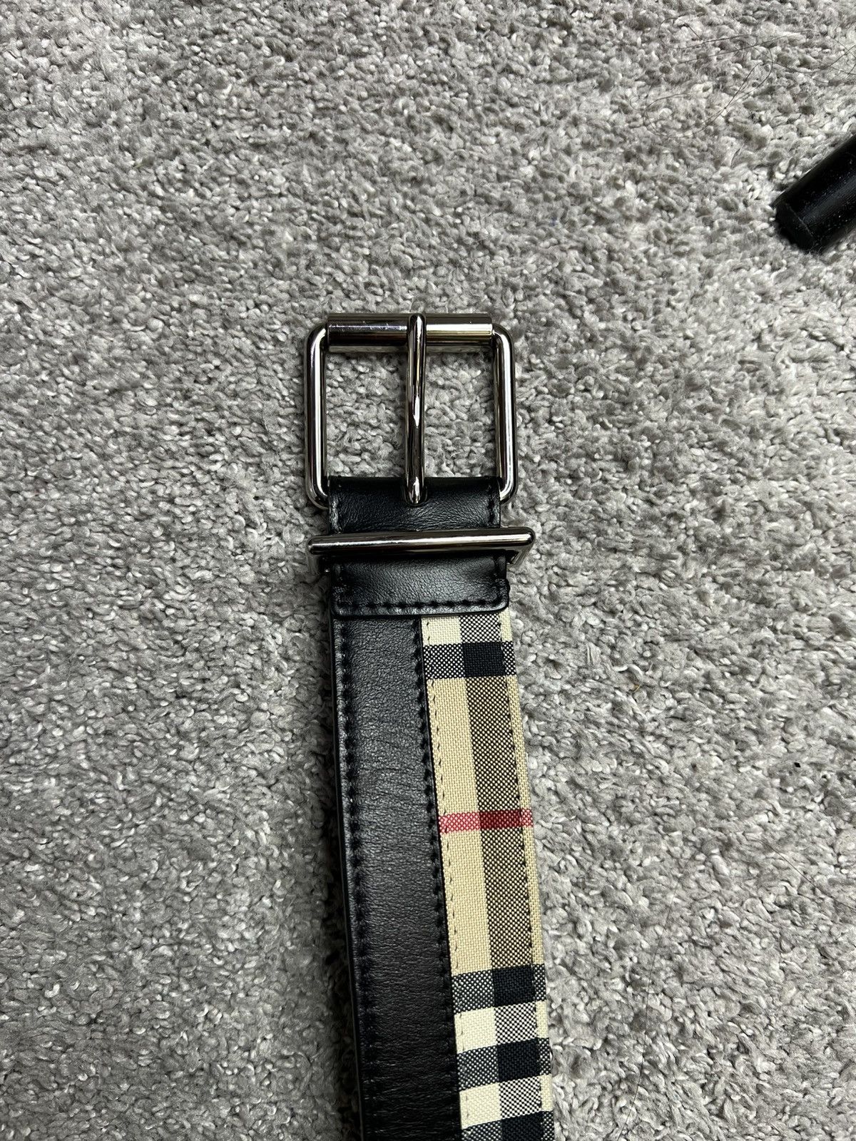 Burberry Burberry check belt Size 38 - 4 Thumbnail