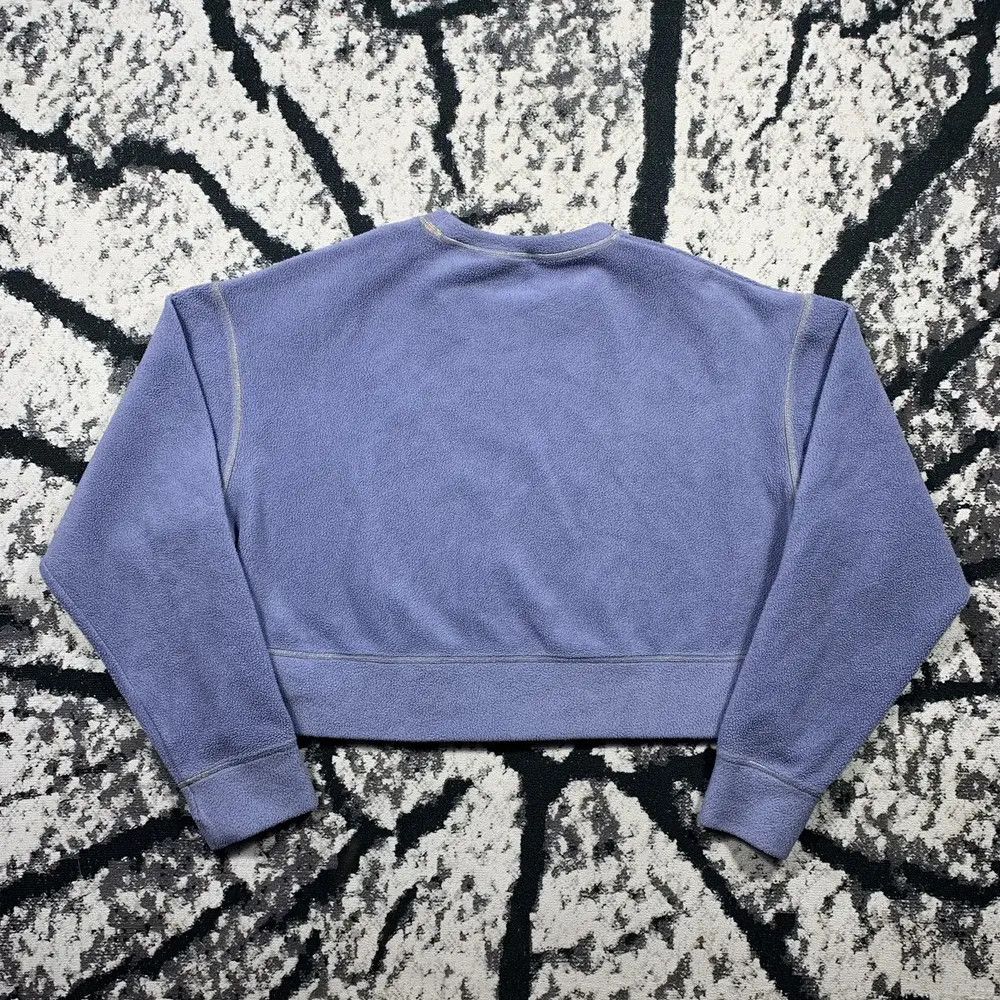 Other Nike cropped fleece sweatshirt logo sherpa vintage style y2k Size L / US 10 / IT 46 - 4 Thumbnail