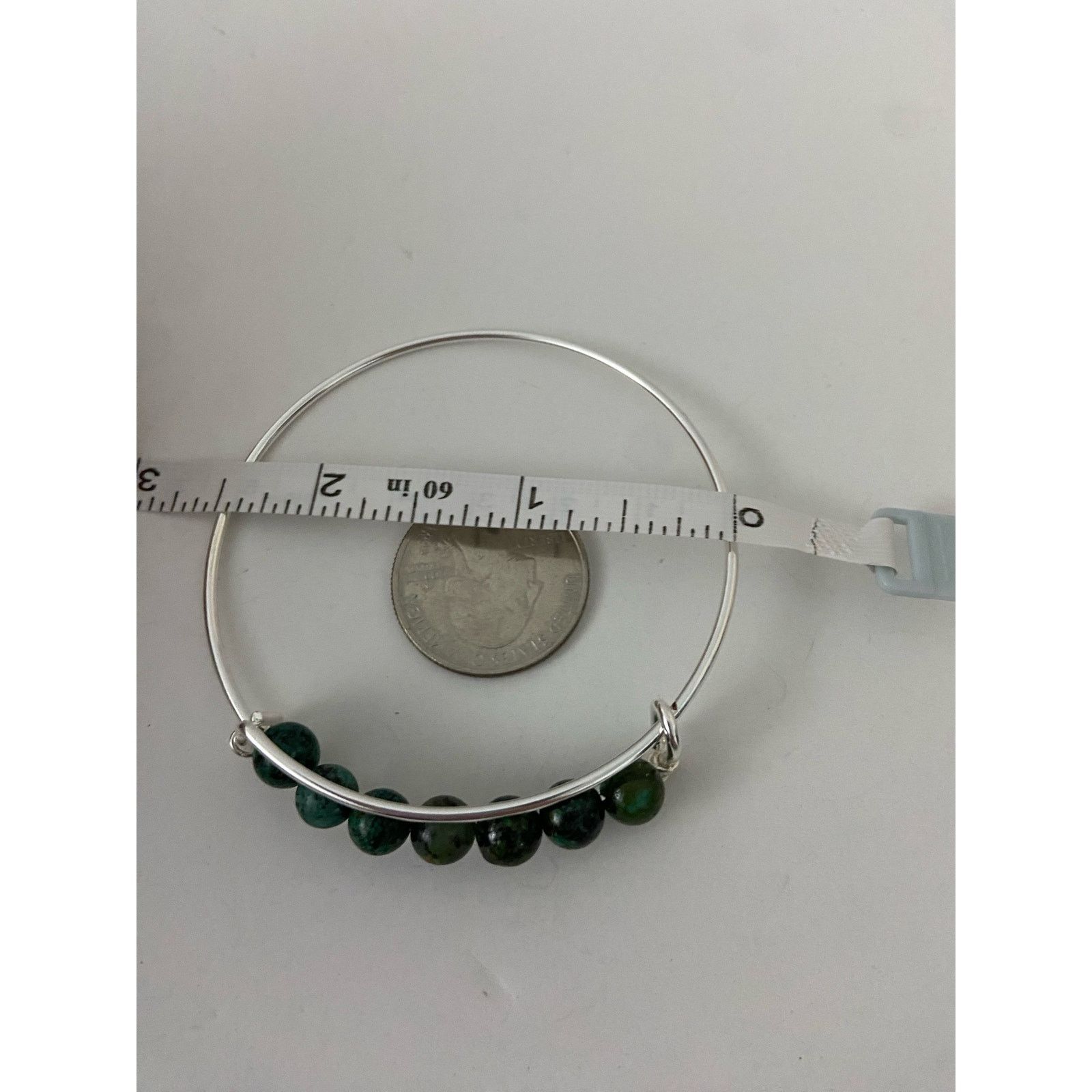 Other African turquoise bangle bracelet Size ONE SIZE - 3 Thumbnail