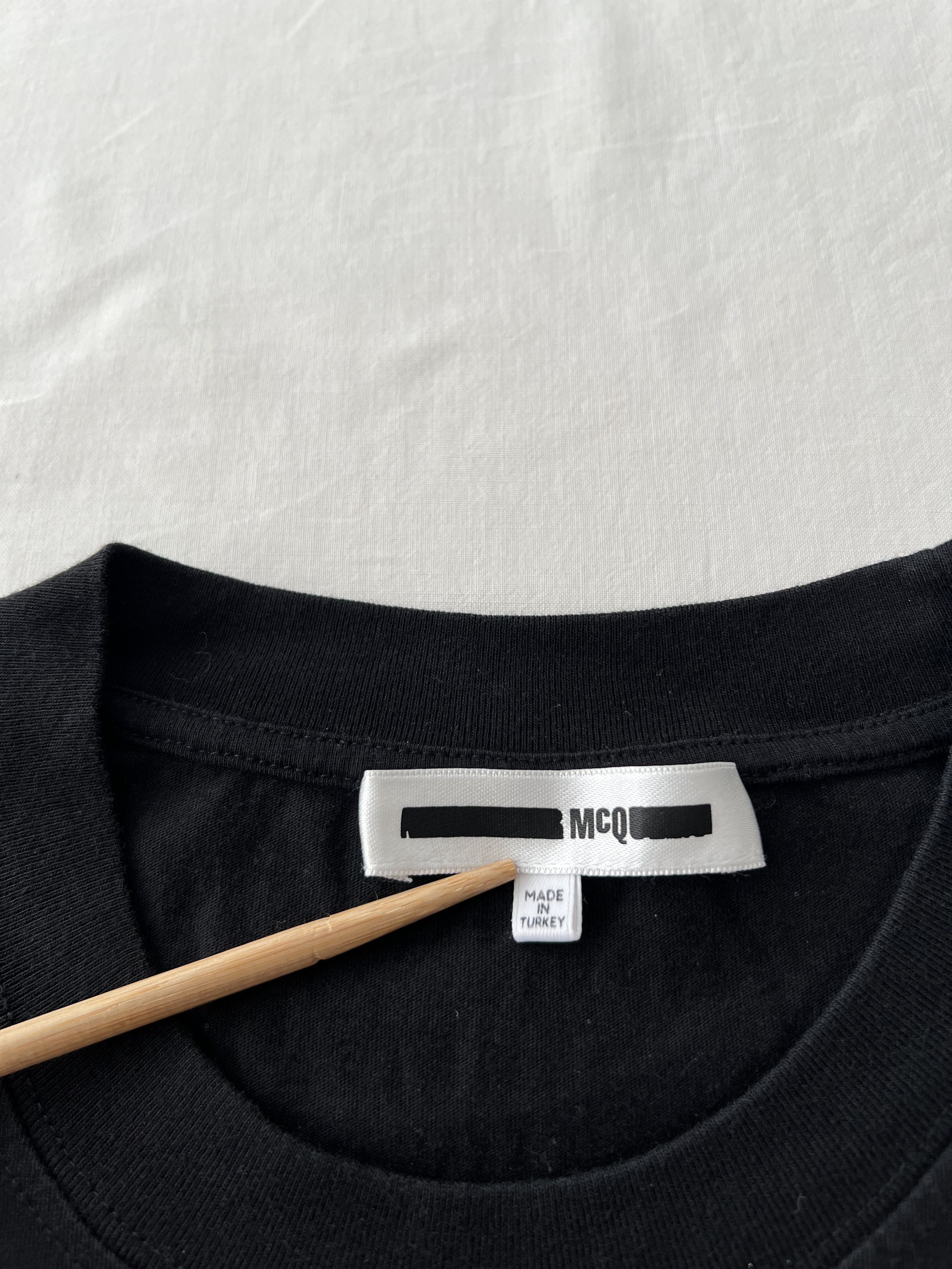 Alexander McQueen Alexander McQueen MCQ Black T-shirt Size US M / EU 48-50 / 2 - 9 Thumbnail