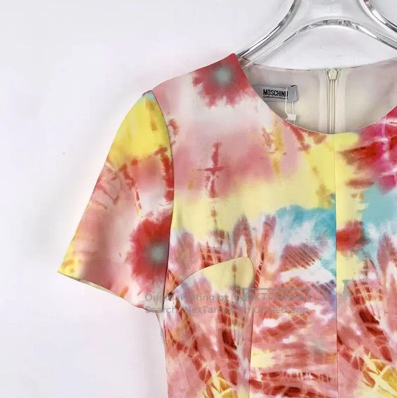Moschino Moschino Multicolor Women's Dress . Size M / US 6-8 / IT 42-44 - 3 Thumbnail