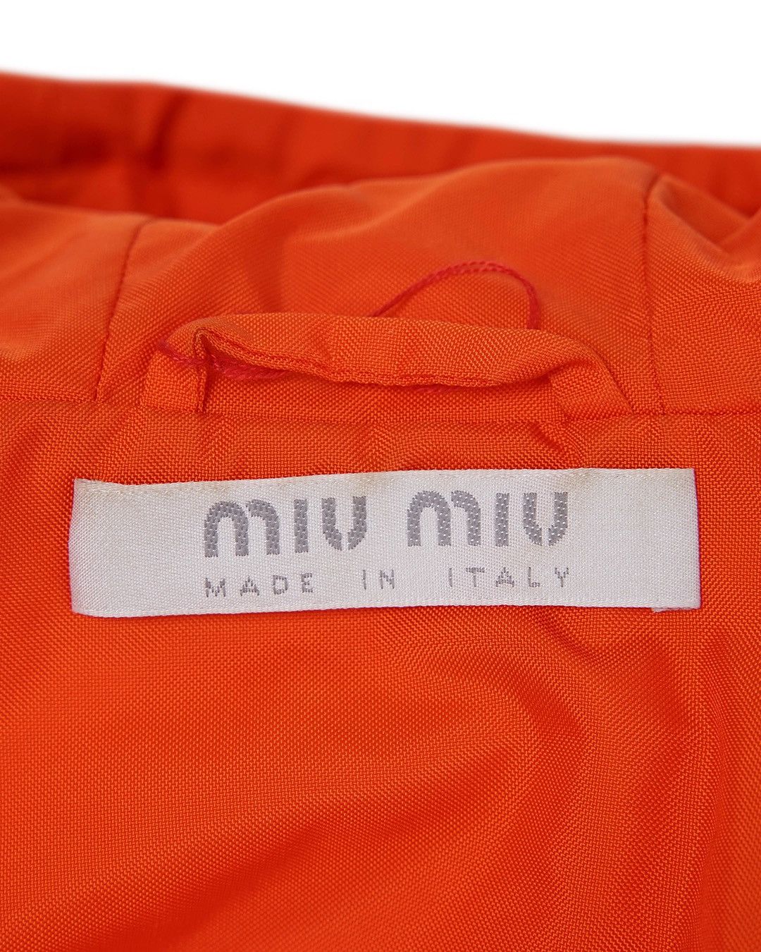 Miu Miu Miu Miu S/S2000 Orange Jacket Size L / US 10 / IT 46 - 10 Thumbnail