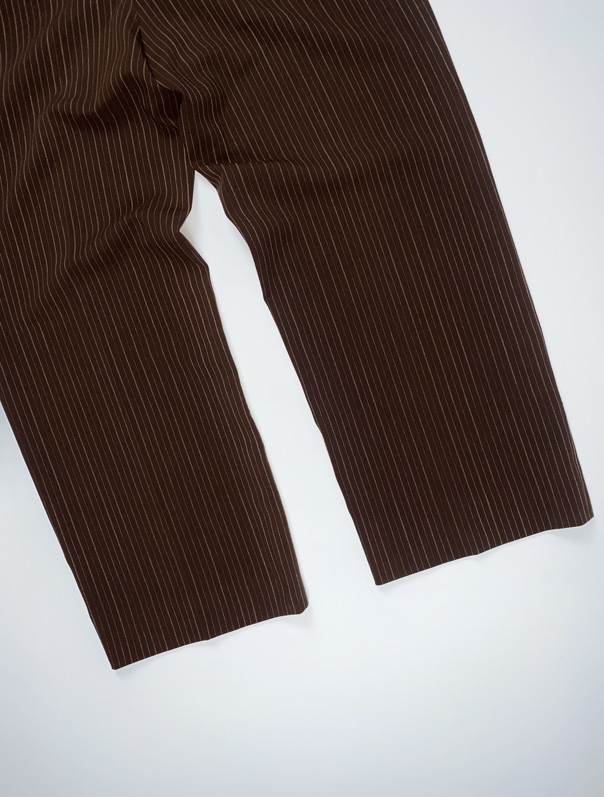 Givenchy 🚨 Selection De Givenchy Vintage Brown Striped Pants YLS RRL Size 36" / US 14 / IT 50 - 9 Thumbnail