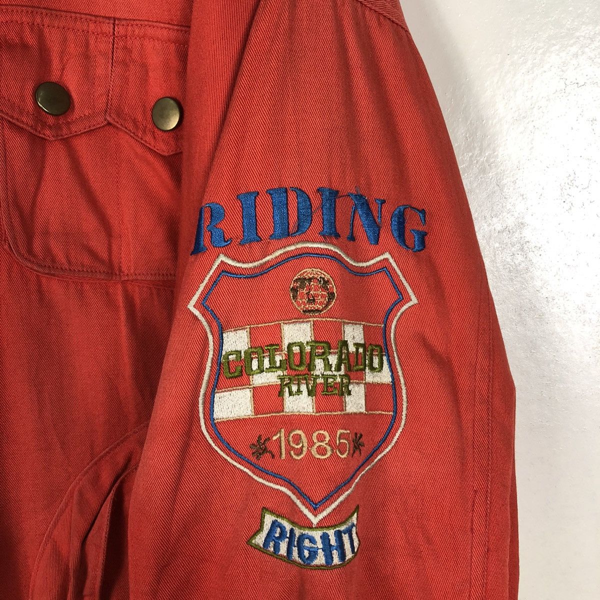 Hysteric Glamour 🔥90’s Racing Riding Right Colorado Bomber Jacket Spell Out Size US M / EU 48-50 / 2 - 12 Thumbnail