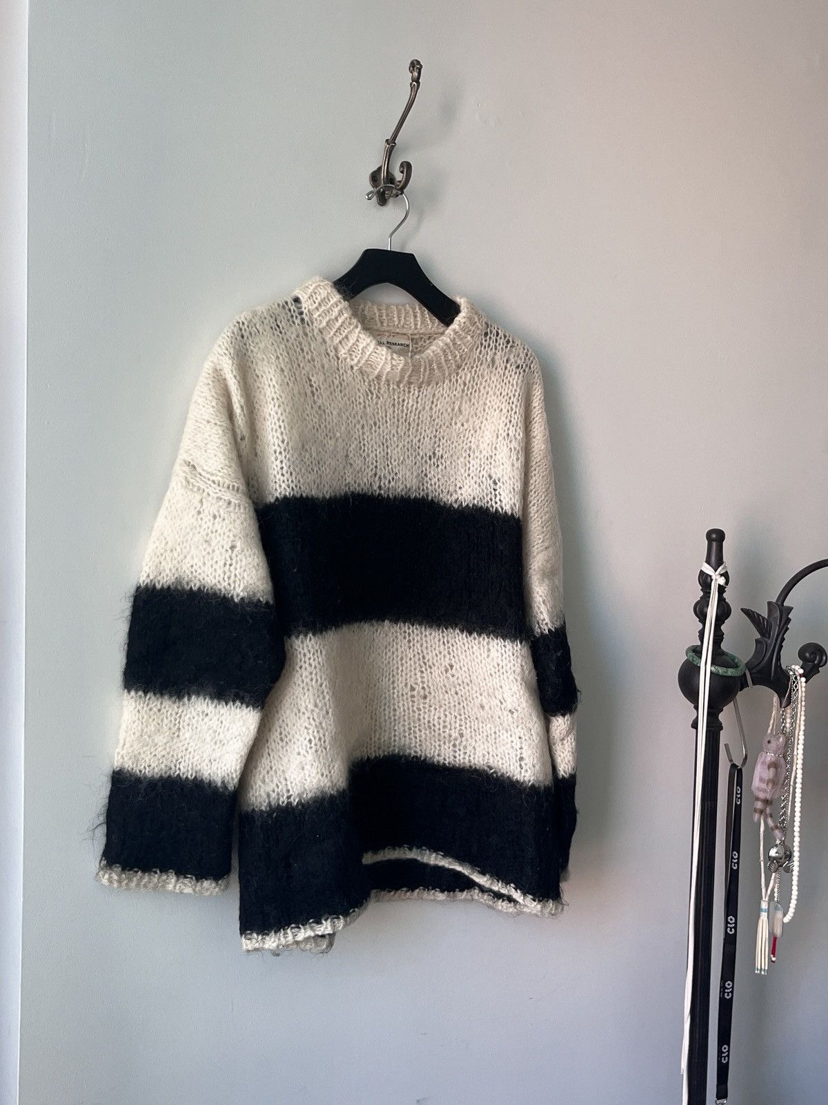 General Research 1998 Striped Mohair Sweater (SOLD) Size US M / EU 48-50 / 2 - 3 Thumbnail