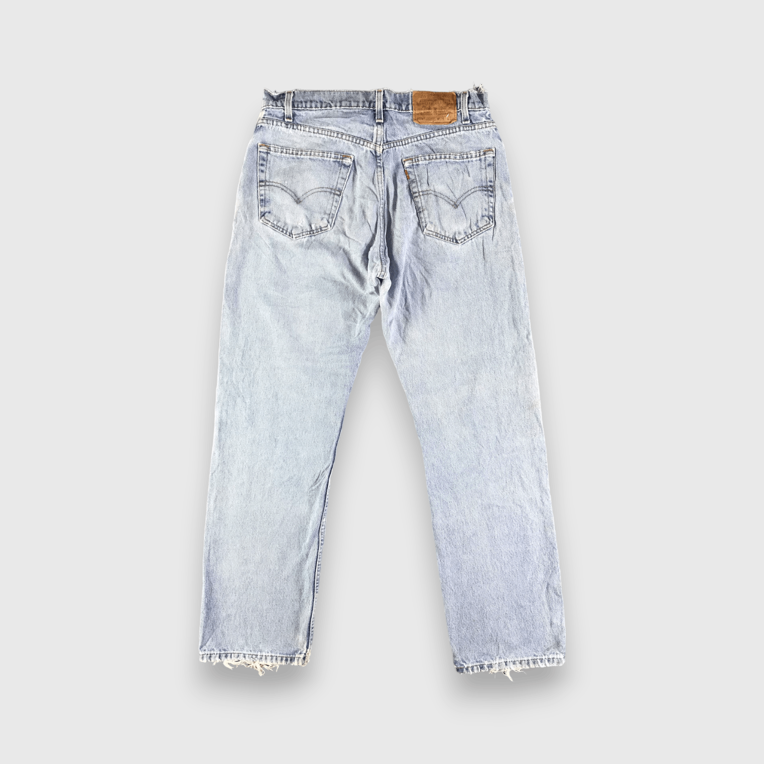 Levi's Vintage 90s Light Wash Levis 505 Jeans-J3346 Size US 33 - 2 Thumbnail