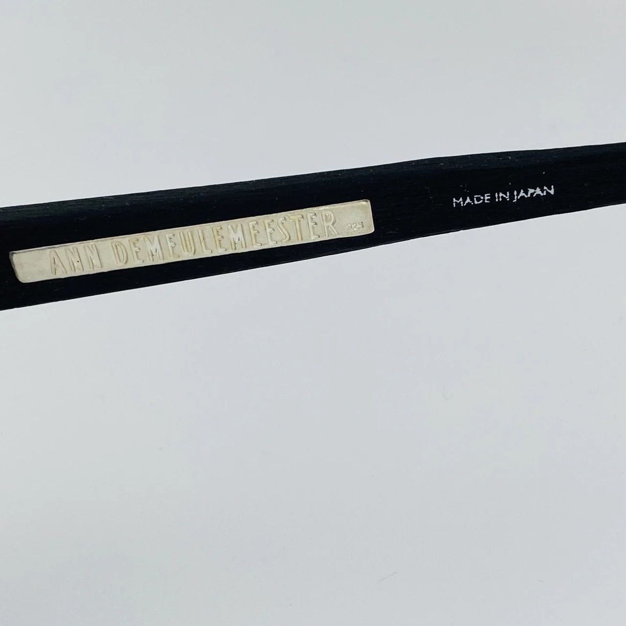 Ann Demeulemeester Ann Demeulemeester Sunglasses Flat Top Black and Grey Mirror Size ONE SIZE - 8 Thumbnail