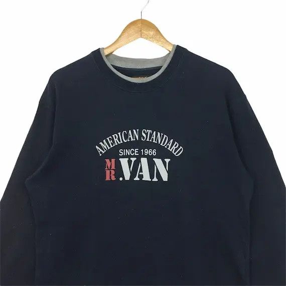Van Vtg MR VAN JAC Japan Sweatshirt Jumper Pullover Streetwear Size US L / EU 52-54 / 3 - 2 Thumbnail