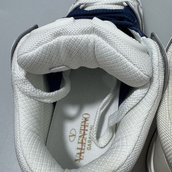 Valentino Valentino Garavani Open Skate Sneakers White Blue Men’s EU 4 Size US 8 / EU 41 - 6 Thumbnail