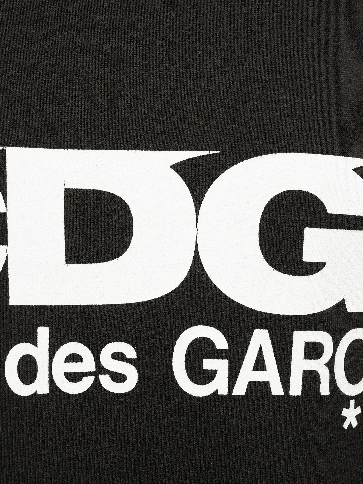 Comme des Garcons COMME des GARÇONS CDG logo washed black crewneck sweatshirt Size US XL / EU 56 / 4 - 3 Thumbnail