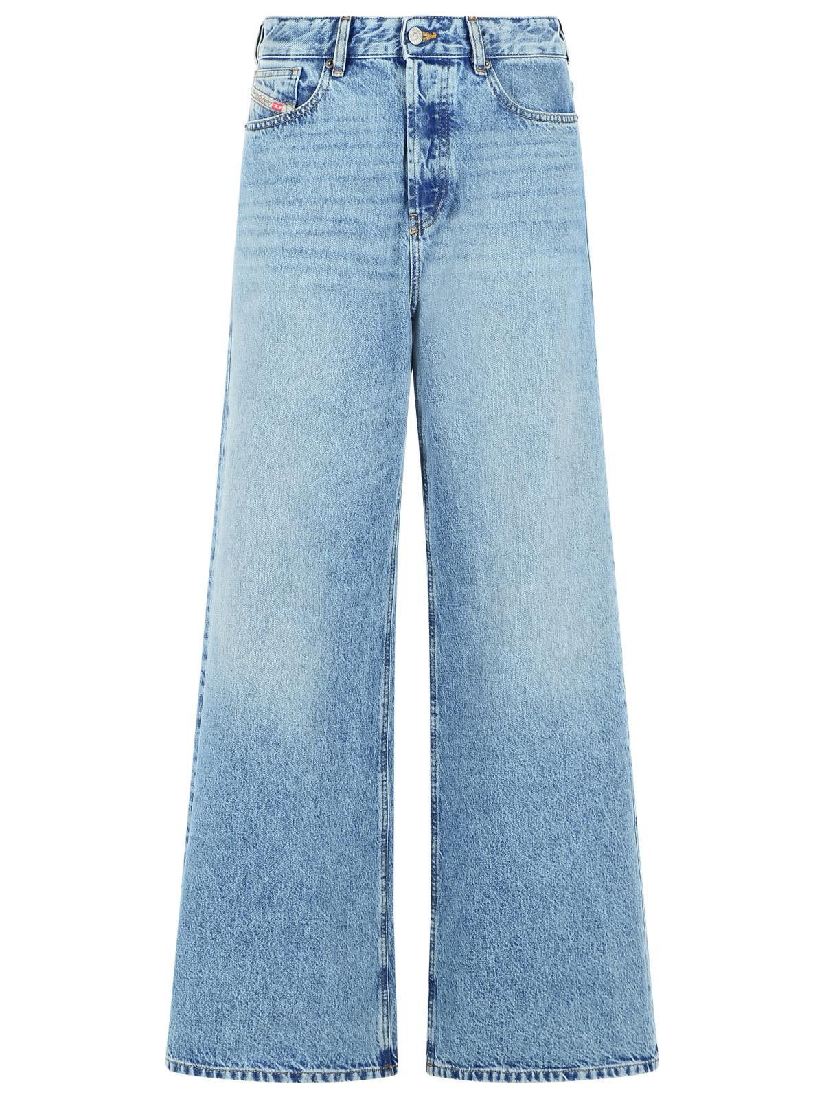 Diesel DIESEL '1996 D-Sire' Light Blue Cotton Jeans Size 25" / US 0 / IT 36 - 1 Thumbnail