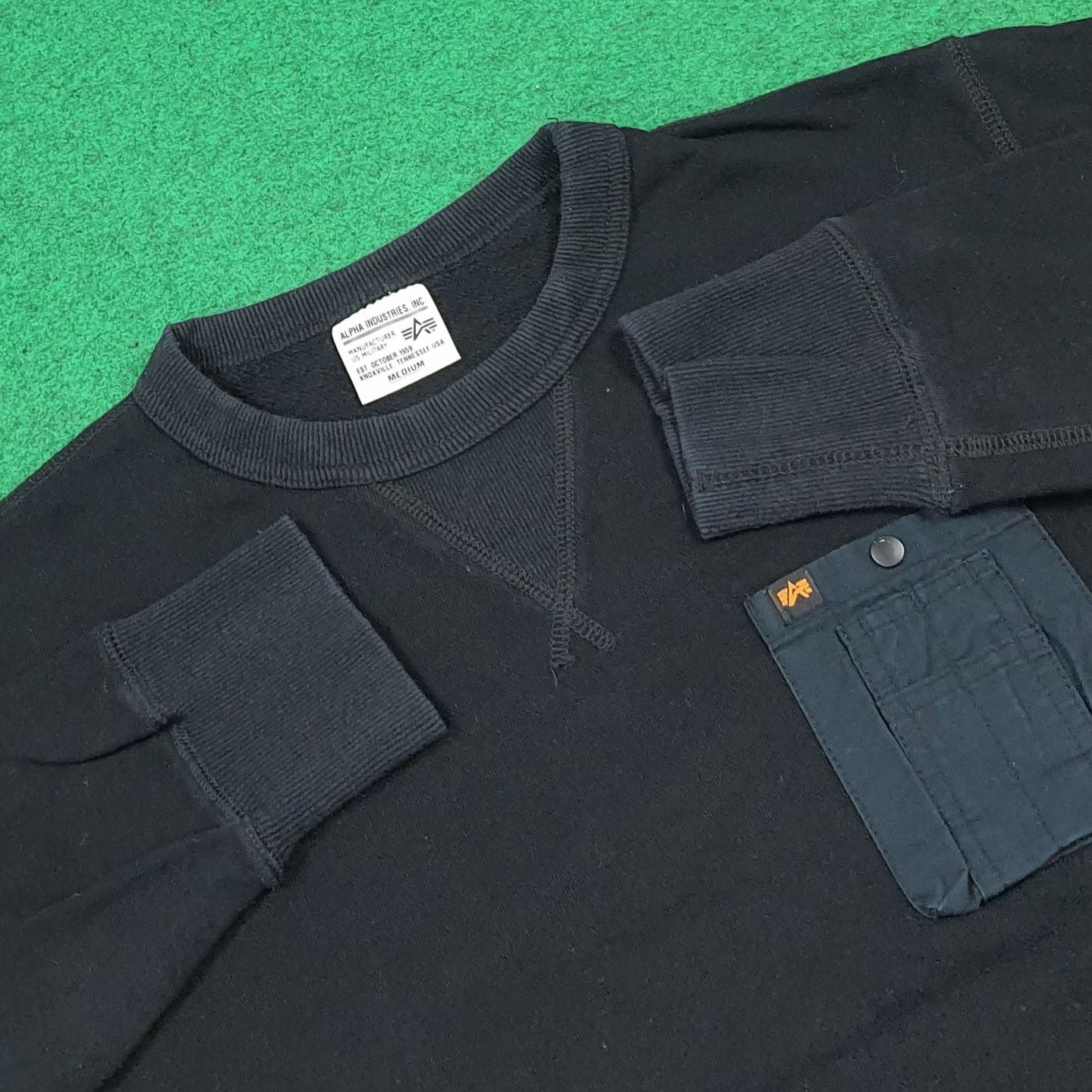 Alpha Industries Vintage Alpha Industries Pocket Custom Logo C289N16 Size US M / EU 48-50 / 2 - 7 Thumbnail