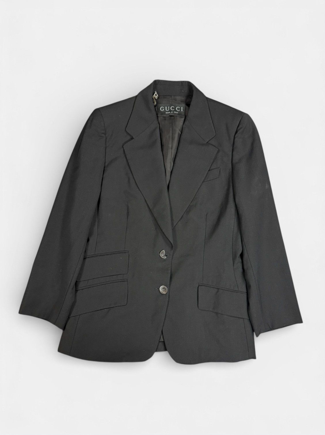 Gucci Gucci - 2000’s Triple Pockets Blazer Size M / US 6-8 / IT 42-44 - 1 Thumbnail