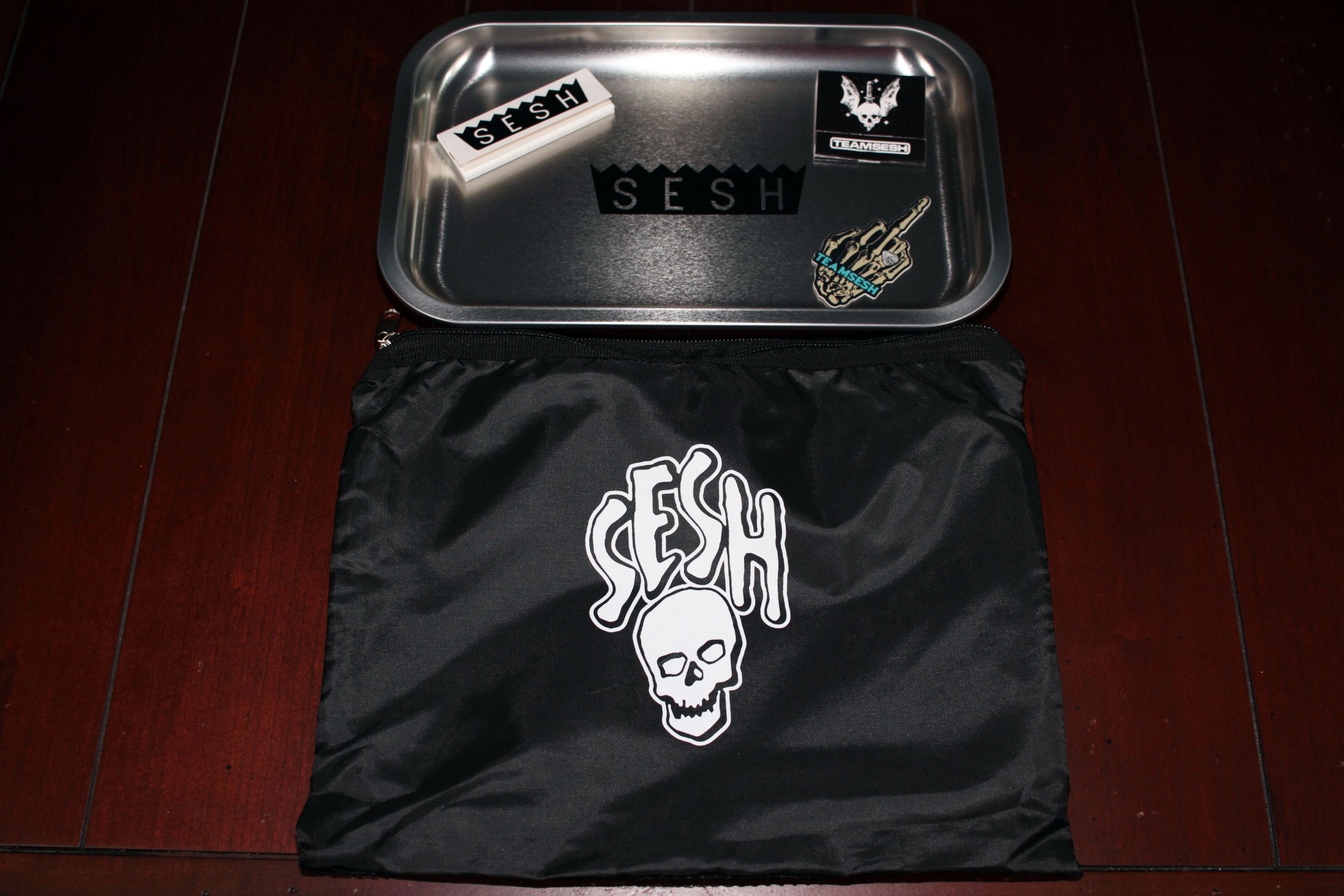 Bones × TeamSESH TeamSESH Rolling Tray Set (Metal) Size ONE SIZE - 6 Thumbnail