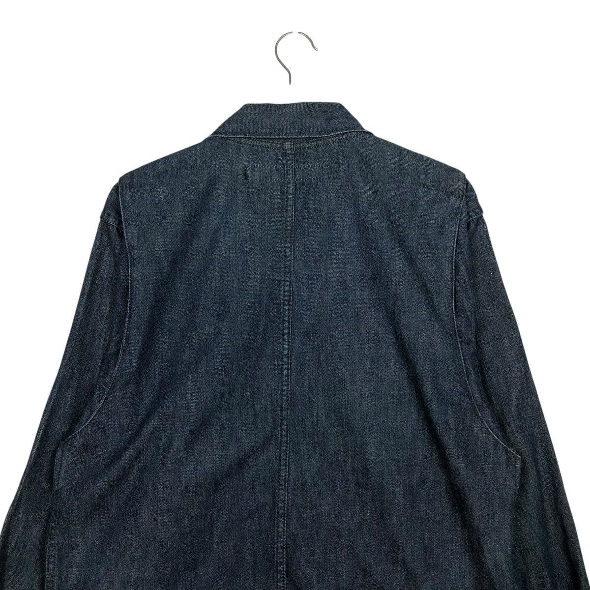 Issey Miyake 🔥1999/2000 VINTAGE DENIM WORK JACKET ZUCCA ISSEY MIYAKE Size US M / EU 48-50 / 2 - 11 Thumbnail