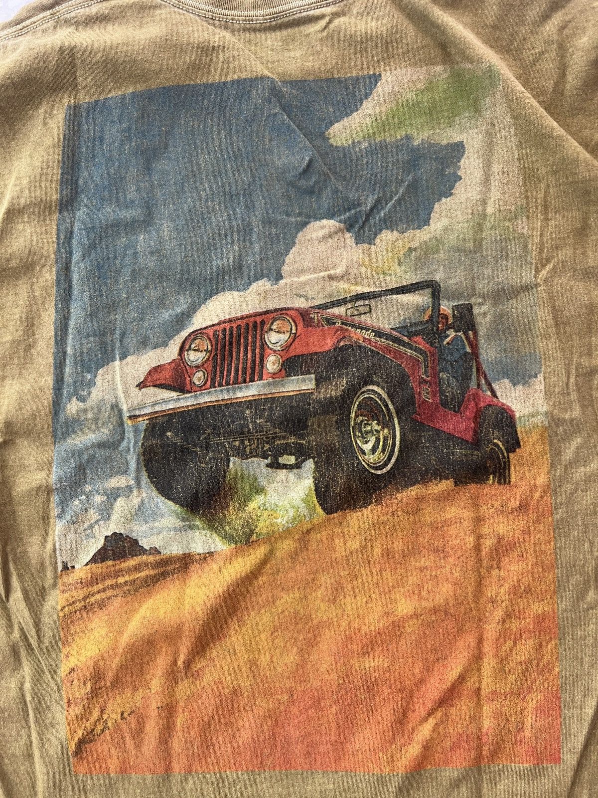 Jeep Jeep Spirit 1941 Rare Shirt Heritage Front Puff Print Logo Size US L / EU 52-54 / 3 - 4 Thumbnail