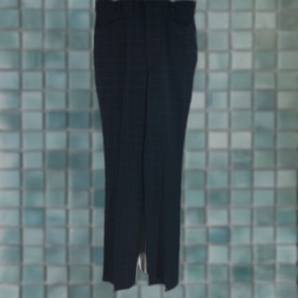 Vintage Vintage Dutchmaid Womens Dress Pants Black Checked Size 34 Traditional Casual Size 34" / US 12 / IT 48 - 1 Thumbnail