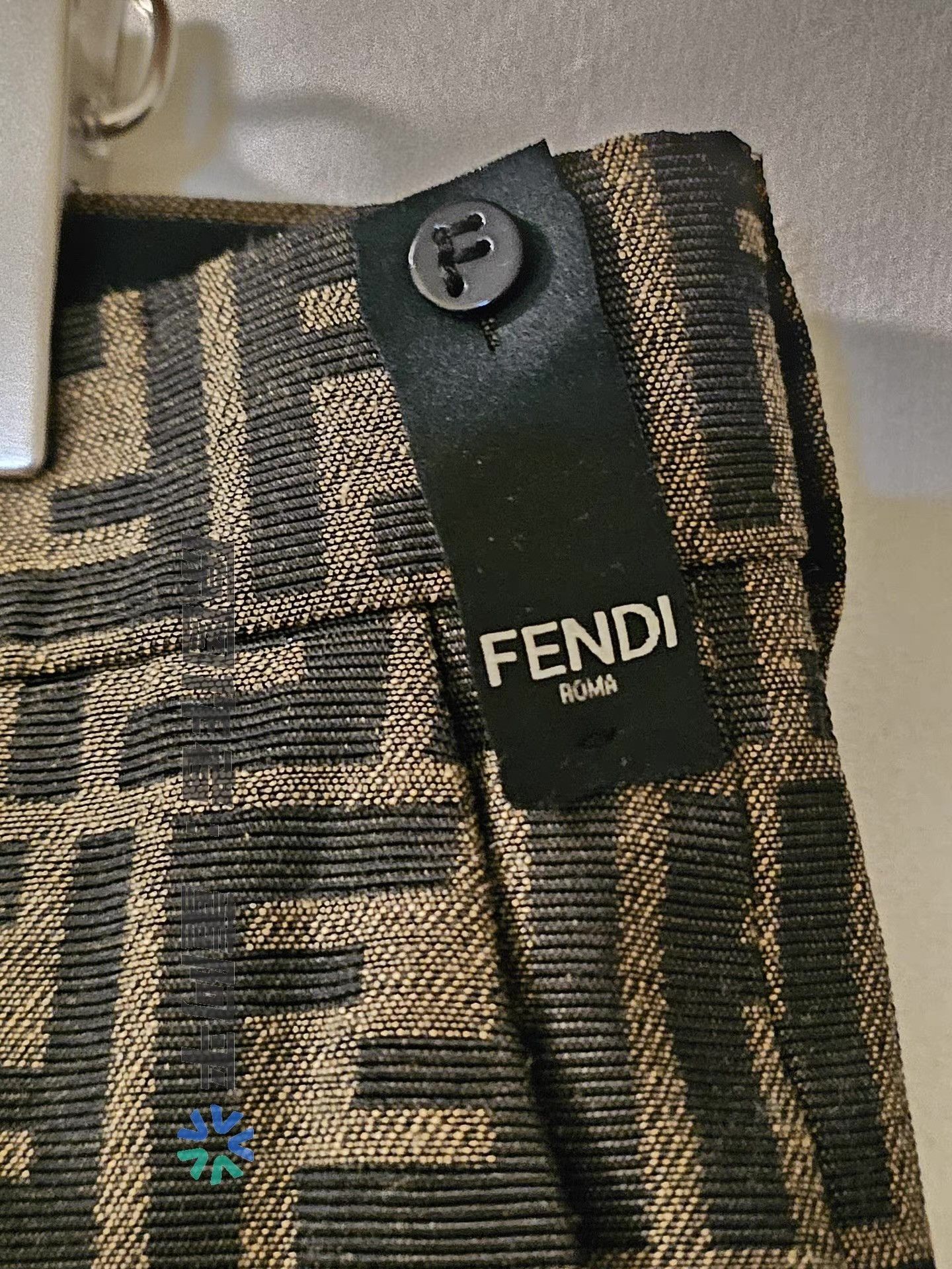 Fendi Fendi men's all-over print trousers Size US 36 / EU 52 - 3 Thumbnail