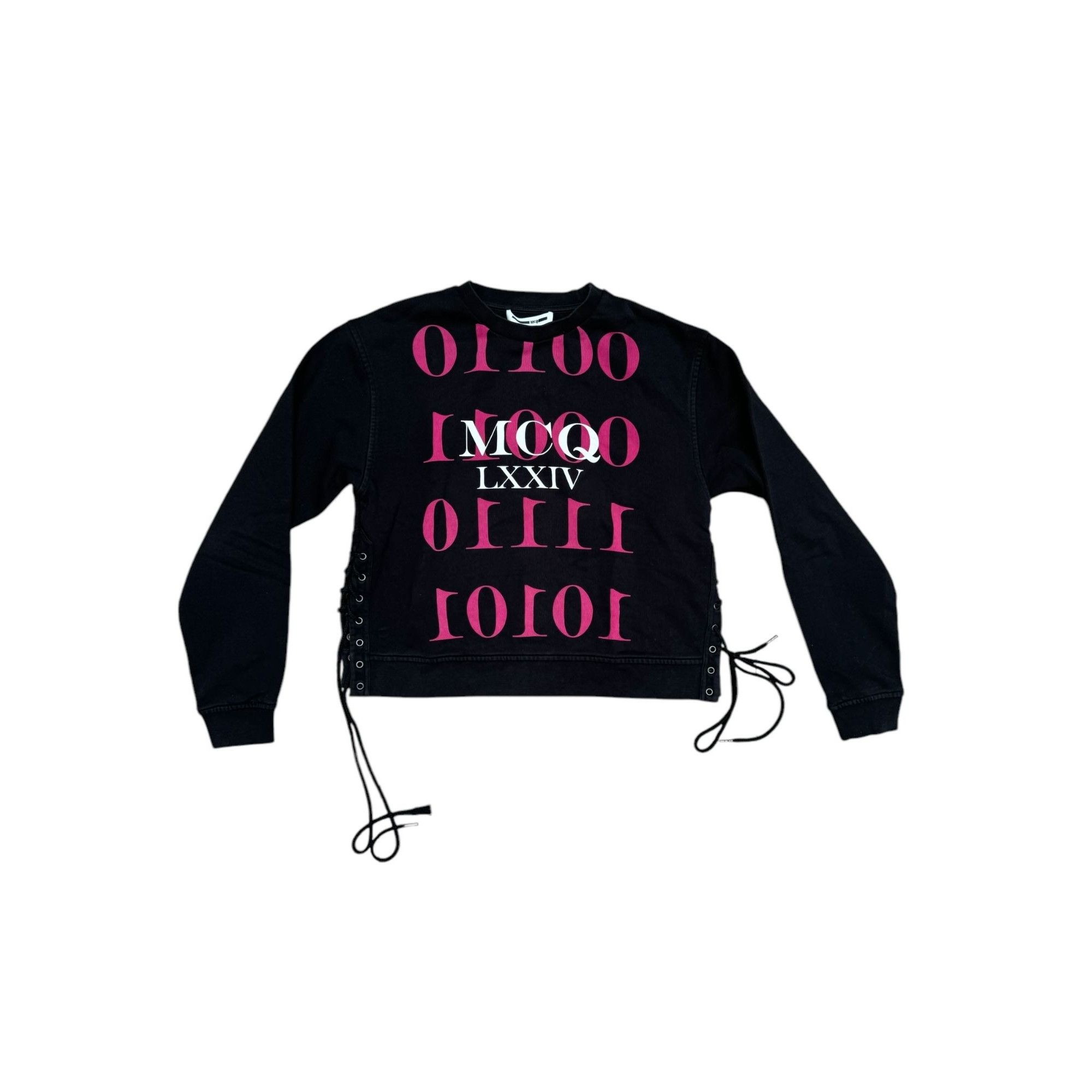 Black Laced Hoodie