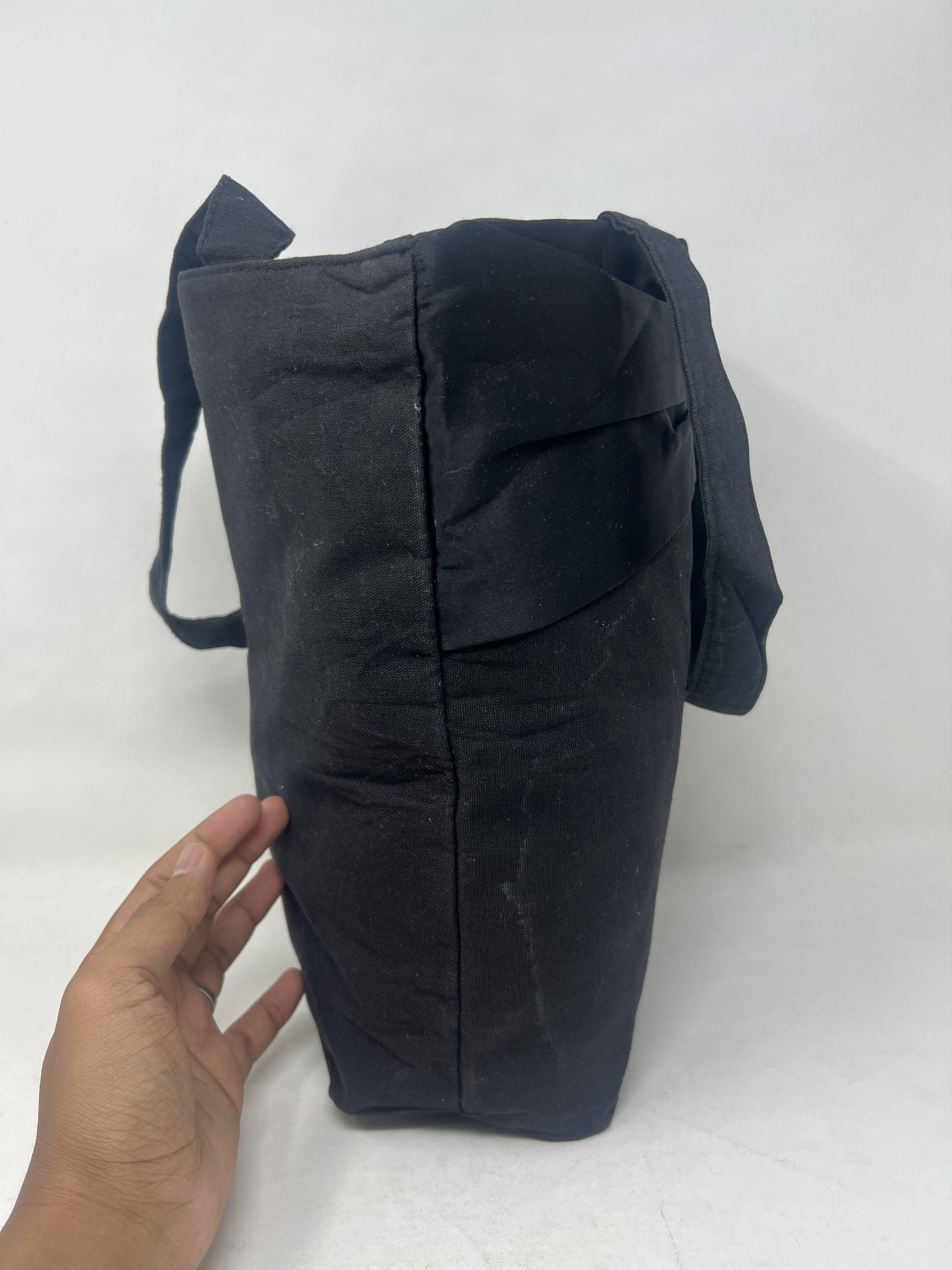 Yves Saint Laurent Yves Saint Laurent Parfums Ribbon Black Tote Bag Size ONE SIZE - 5 Thumbnail