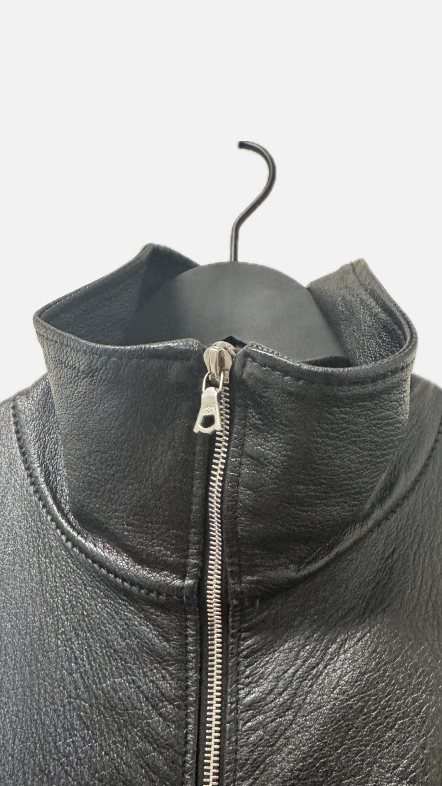 Zam Barrett Zam Barrett Minimalist Leather Jacket 46 Size US M / EU 48-50 / 2 - 9 Thumbnail