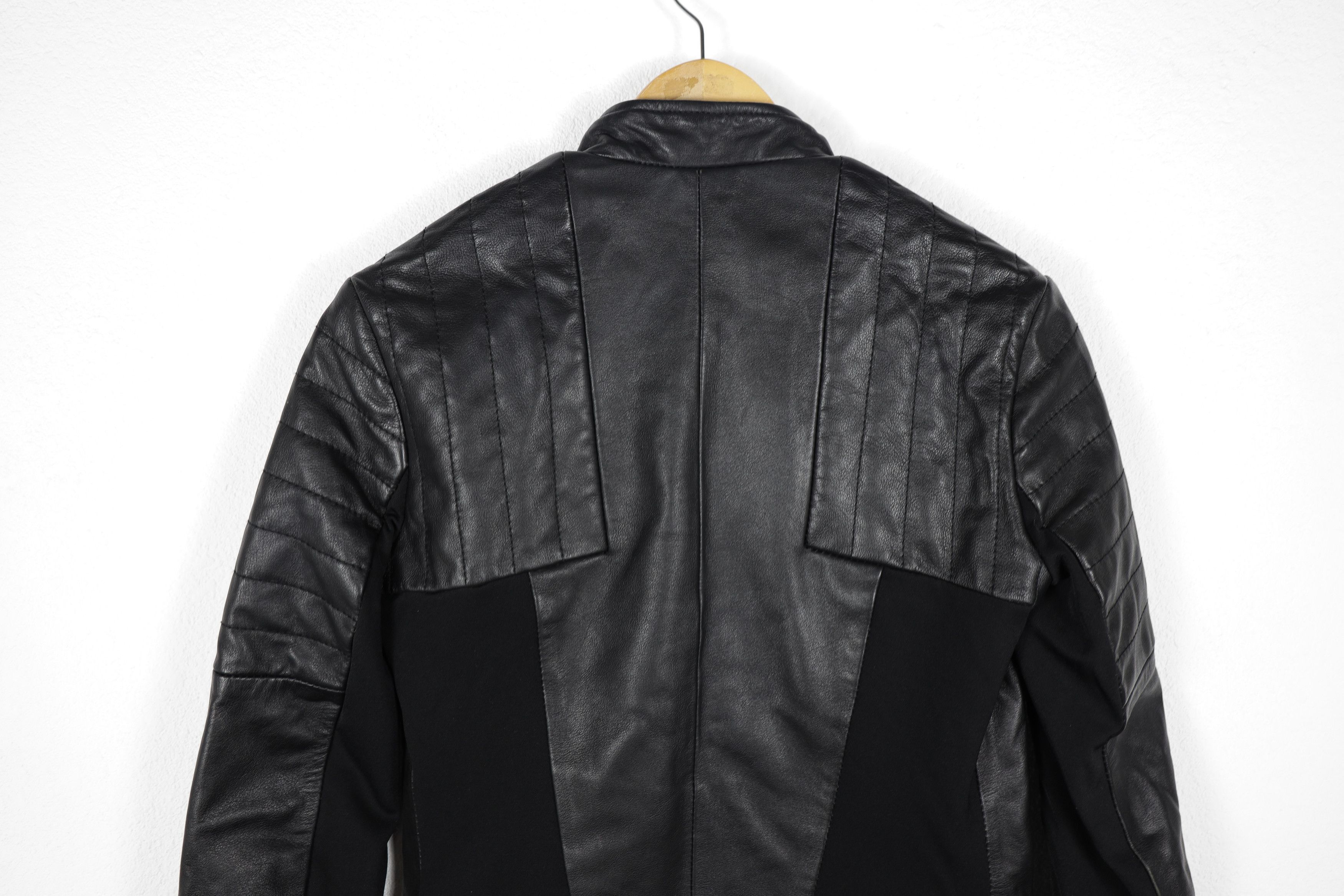 Just Cavalli Just Cavalli Roberto Embellished Biker Leather Jacket Size XS / US 0-2 / IT 36-38 - 13 Thumbnail