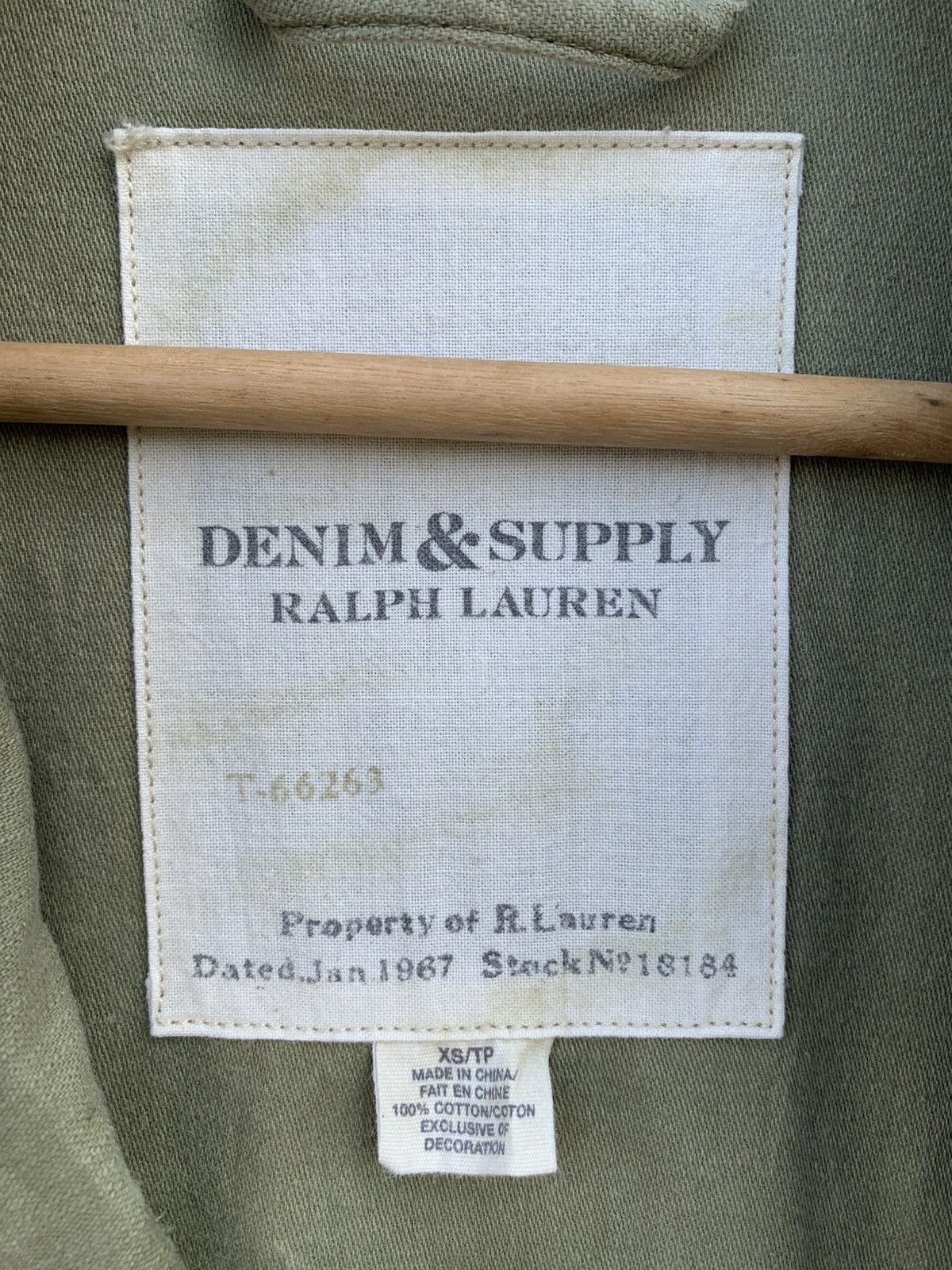 Denim & Supply Ralph Lauren Vintage Denim & Supply Ralph Lauren Army Design Size US S / EU 44-46 / 1 - 17 Thumbnail